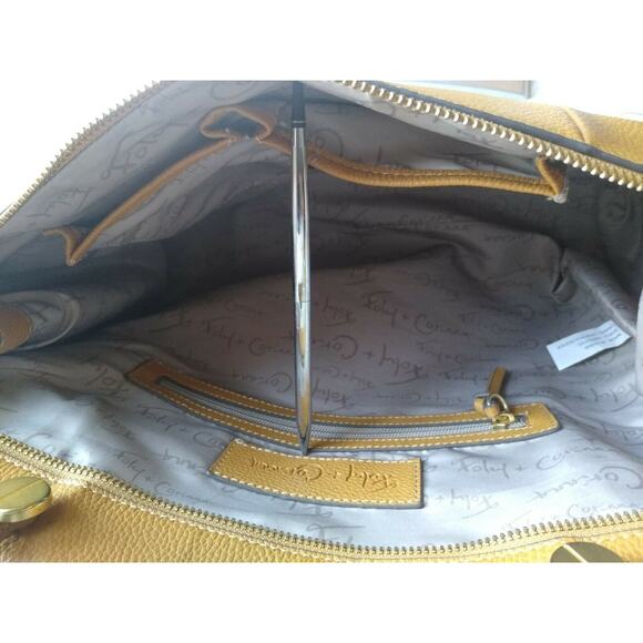 Foley & Corinna Crossbody Mustard Satchel - Picture 8 of 8